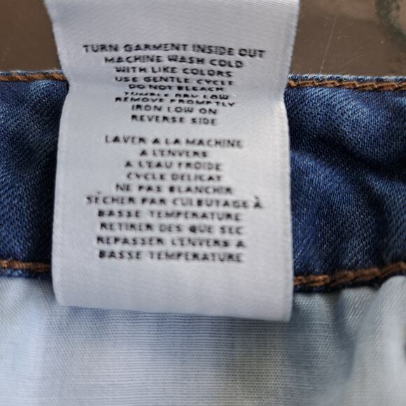 OAT New York 100% Lyocell Palazzo Wide Leg Jeans Chambray Blue Soft Trouser - Picture 9 of 9